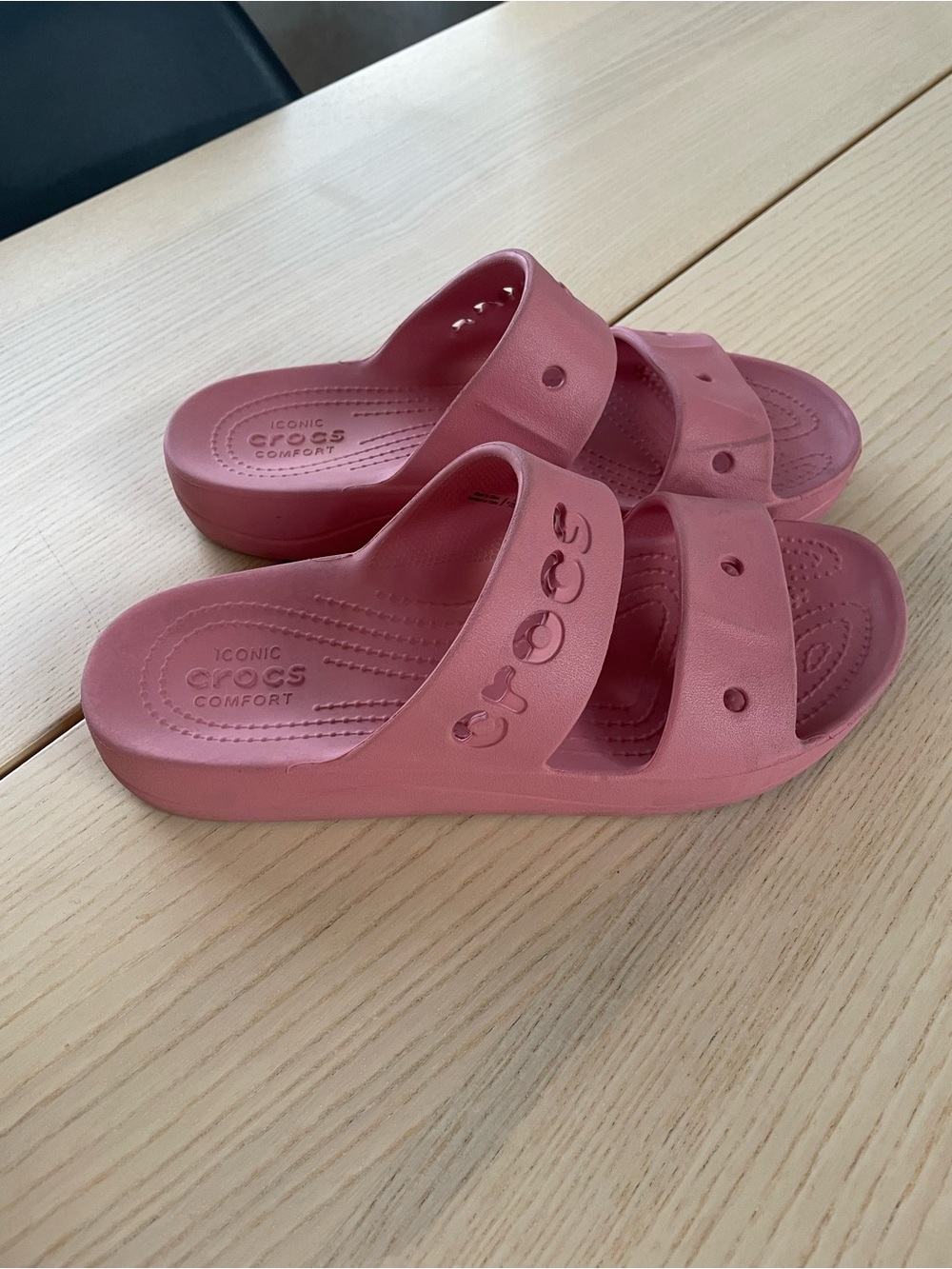 CROCS Baya Platform sandal Pink Slide Crocs ladies size 8 CROCS
